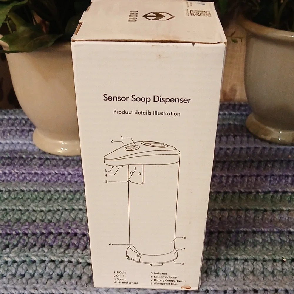 Stainless Steel Sensor Soap Dispenser